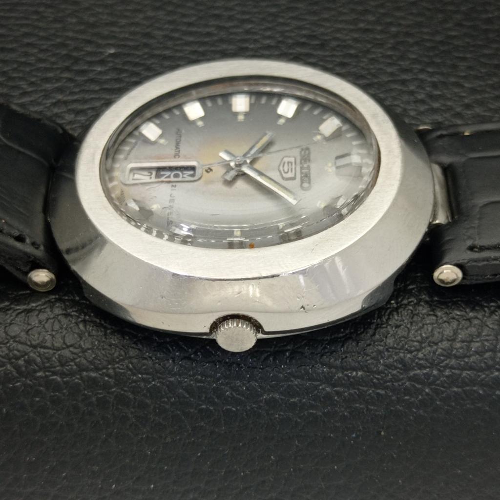 Б/У винтажные мужские часы SEIKO 5 AUTOMATIC 6119C из Японии с оригинальным циферблатом a433938-2