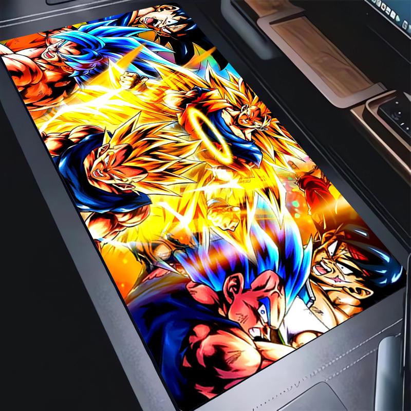 Коврик для мыши Dragon Ball xcm DBZ Аниме Игровые Аксессуары Коврик для мыши Геймер Полный Компьютер Клавиатура Настольный Коврик Varmilo Настольный Коврик