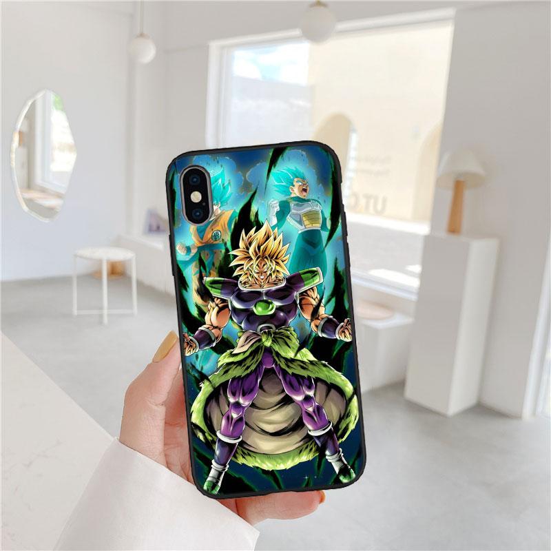 PP27 Dragon Ball BROLY Soft Shell Phone Case for Redmi Note 10 11 12 Pro Max 10S 10C 10T 11A 11S 12S 12C
