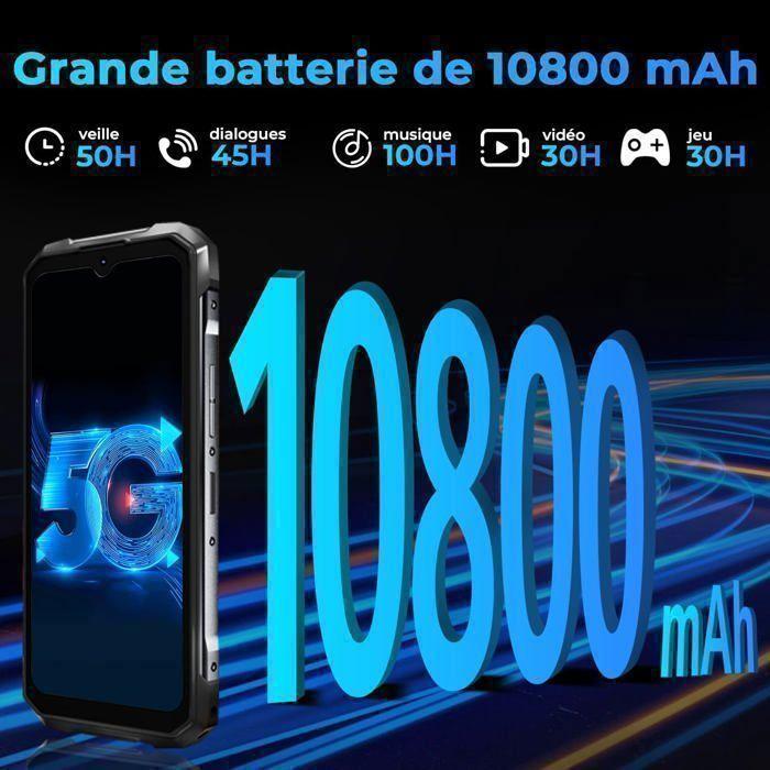 Смартфон HOTWAV Hyper 7 Pro 5G Прочный 36 ГБ+256 ГБ 6,6" FHD+ 10800 мАч Камера 200 МП Телефон Android 14 IP68/NFC/GPS/OTG Красный