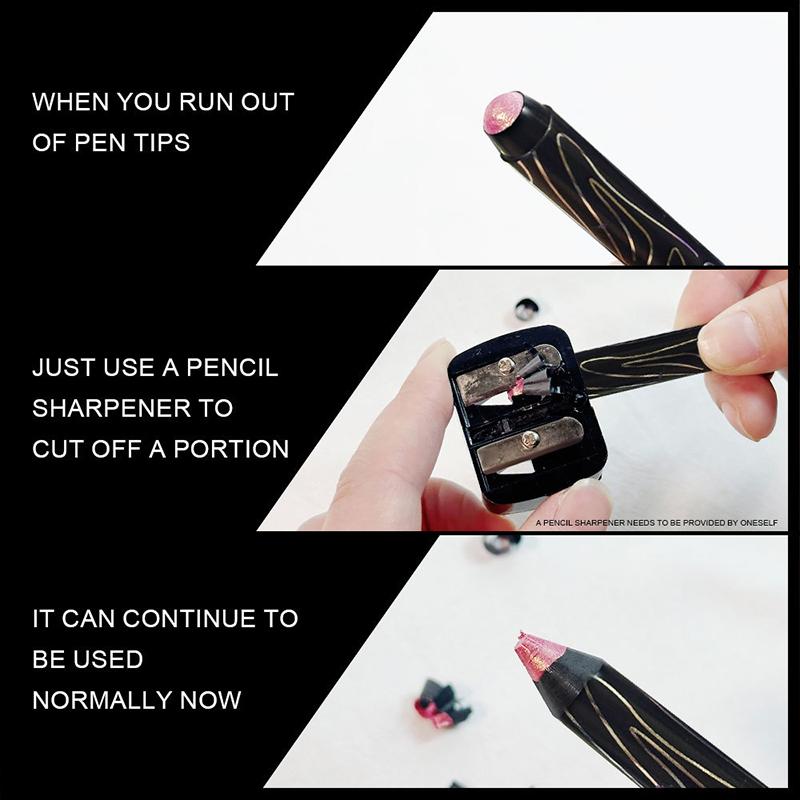 Тени для век с блестками Хайлайтер Тени-карандаш для век с золотыми блестками и зеленым луком Пена-карандаш для макияжа глаз