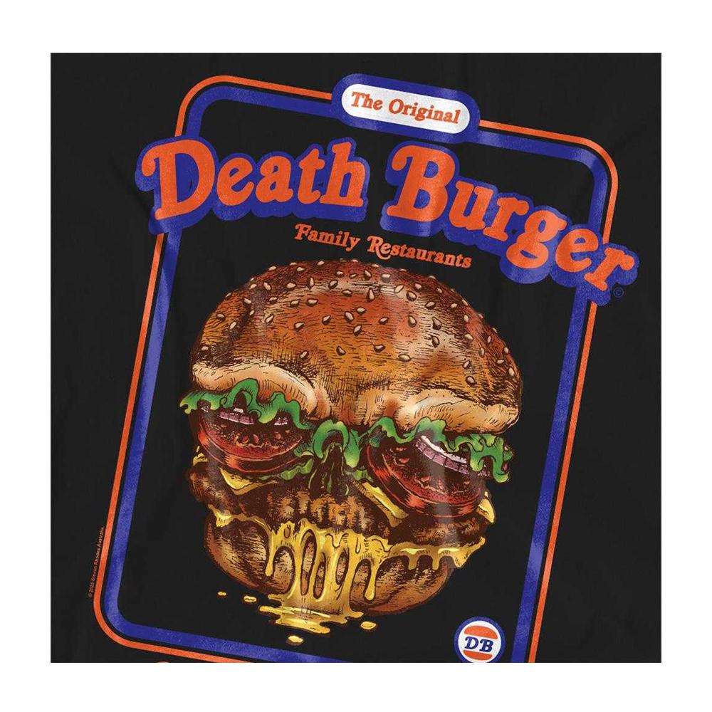 Steven Rhodes Womens/Ladies Death Burger T-Shirt
