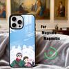 H-Девушки Хоккайдо Очень Очаровательные Чехол для Телефона Для iPhone17,16,15,14,13,12,11 Plus,Pro Max Магнитный Для Magsafe Беспроводной Зарядки