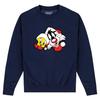 Looney Tunes Толстовка унисекс для взрослых Sylvester & Tweety