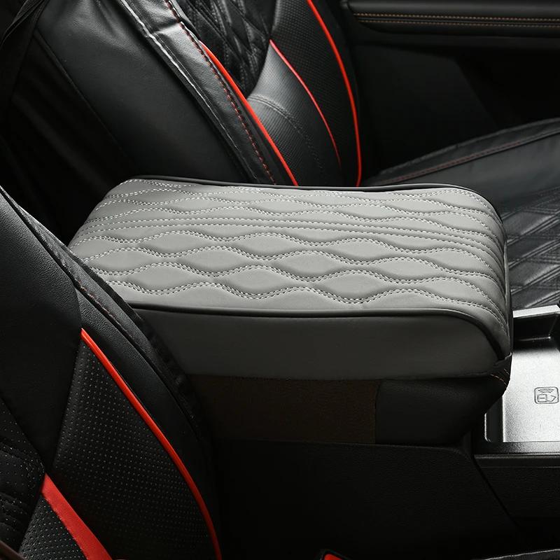 Универсальный подлокотник из искусственной кожи для автомобиля Lada Priora Sedan Sport Kalina Granta Vesta Niva Largus Samara Автомобильные аксессуары