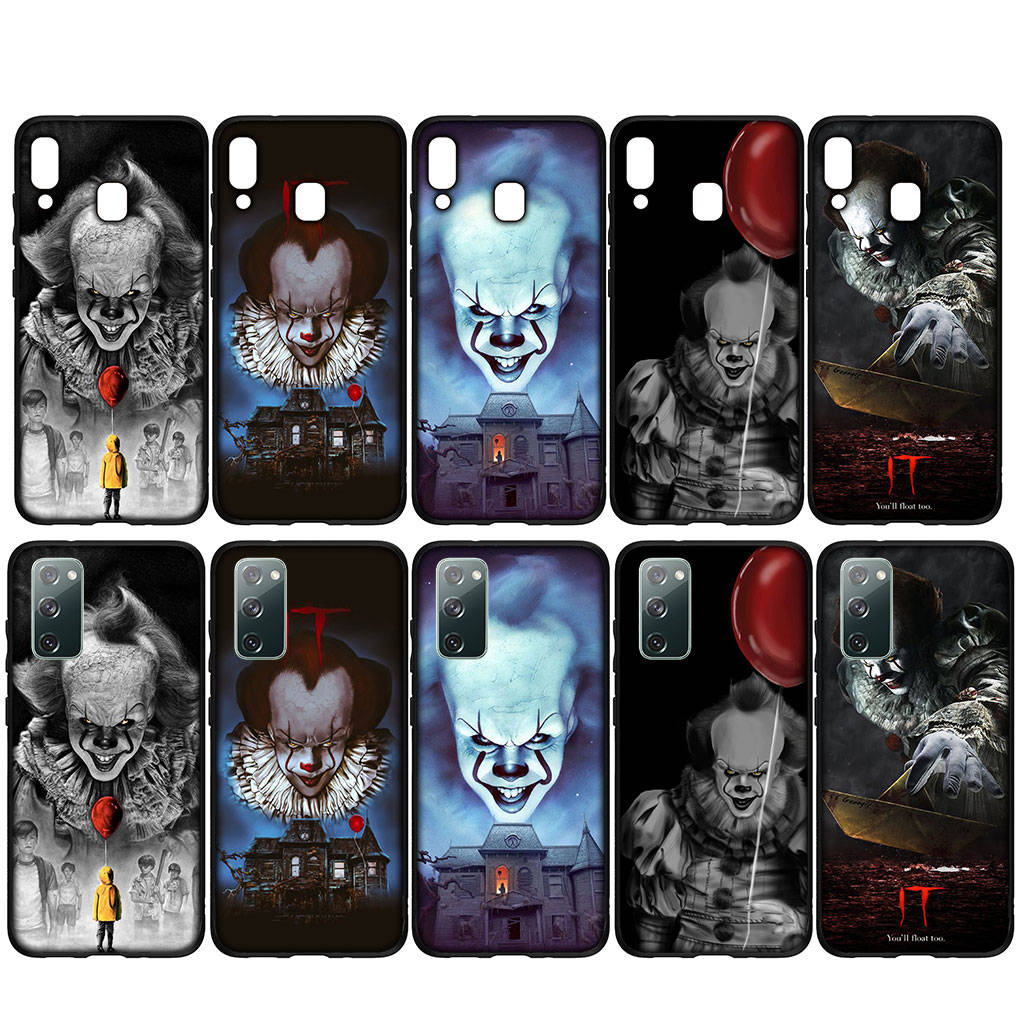 Для iPhone 16 15 X XR Samsung Galaxy S24 S23 Plus Xiaomi Redmi Note 13 12 11 Pro Max 9 10 14 13COPPO Huawei Cover Wallpaper Pennywise It Phone Case