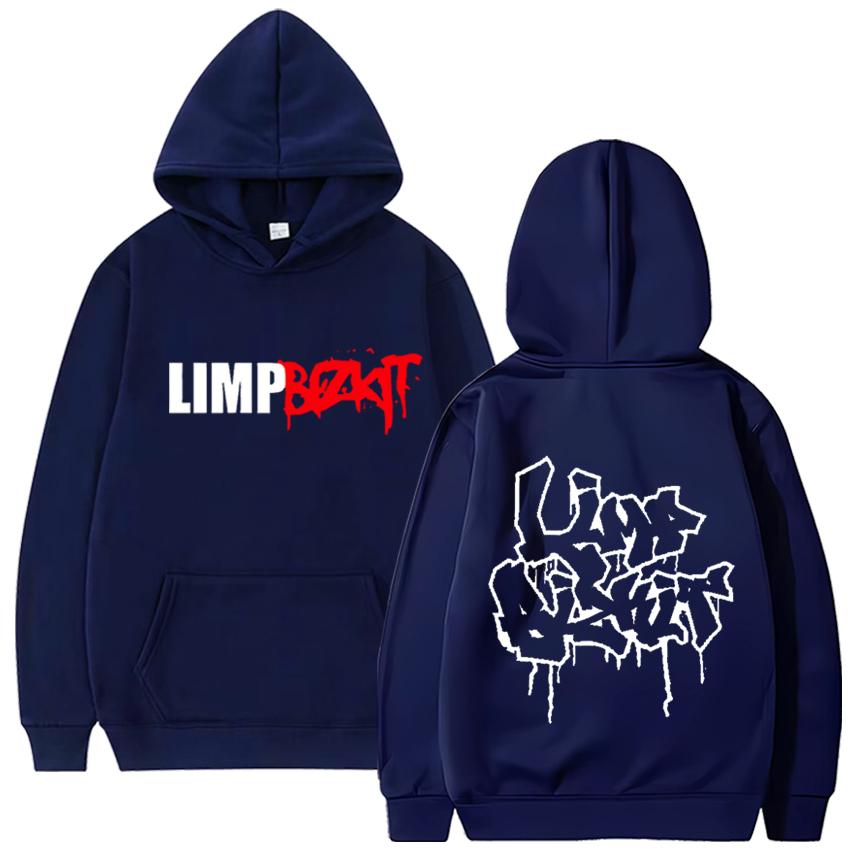 Лучшее Знаменитое Худи с Графикой Bill Limp Bizkit Мужское Флисовое HarajukuClothing Осень Зима Мужское Женское Винтажное Готическое Рок Худи