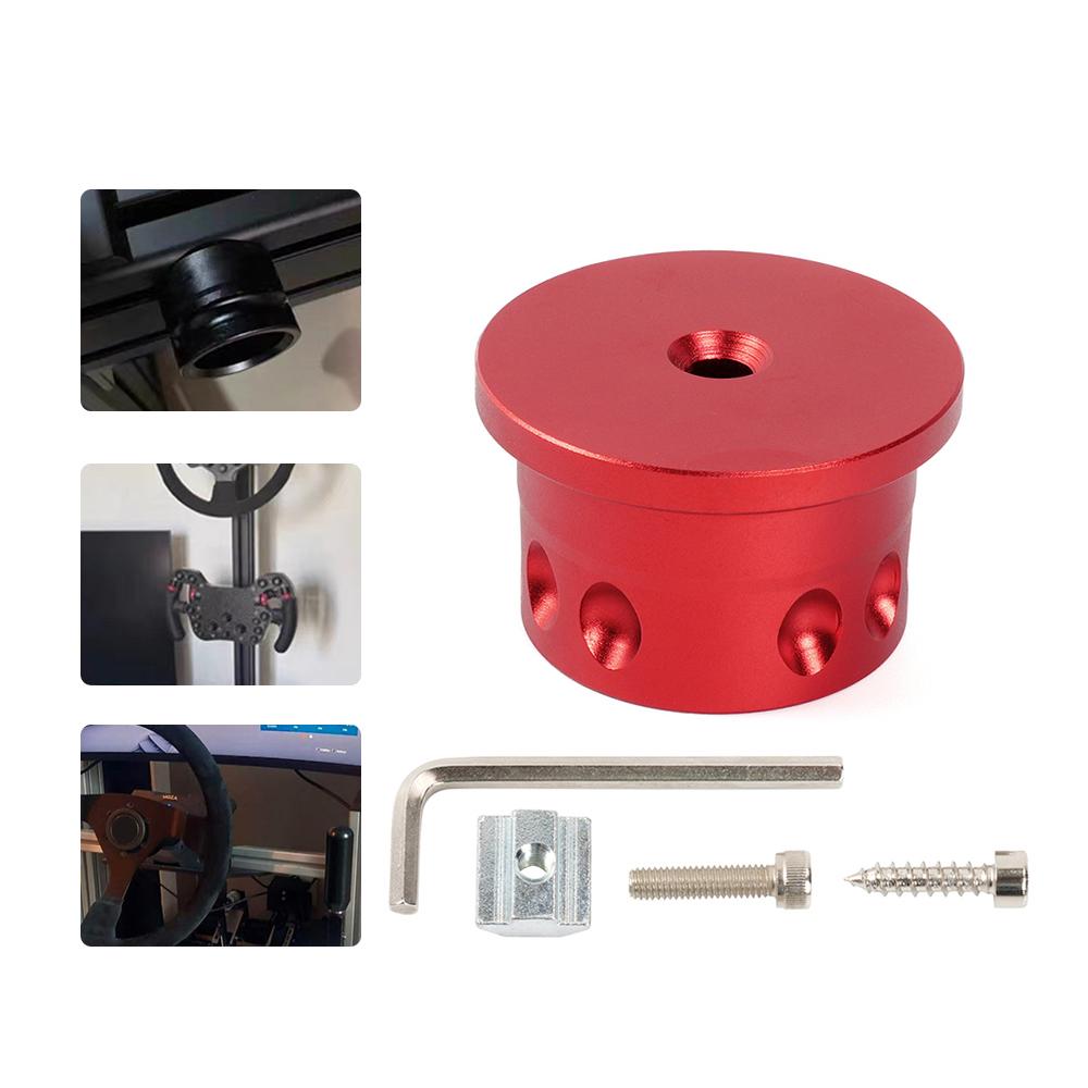MUGE--Car Racing Simulator Game Steering Wheel Wall Mounted Fixing Device For Quick Demos QR70 Steering Gear Adapter STW045