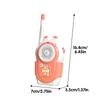 2PC Children's Walkie-talkies Wireless Cartoon Pagers Remote Intercom Outdoor Kids Toys Parent-child Interaction Education Game