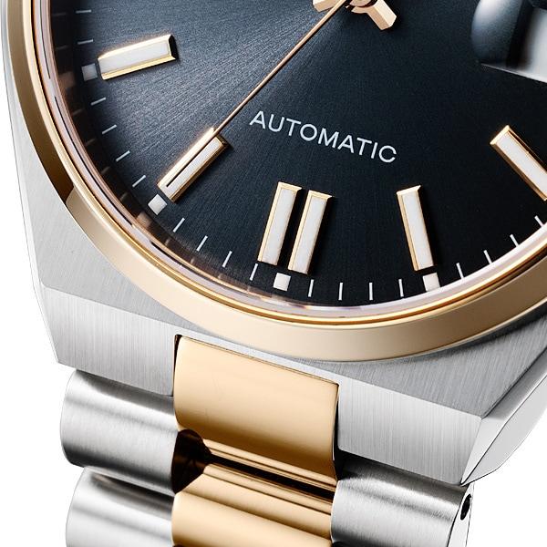 Citizen Унисекс NJ0154-80H ( Часы CITIZEN COLLECTION Механические) Круглые часы серебряные аналоговые