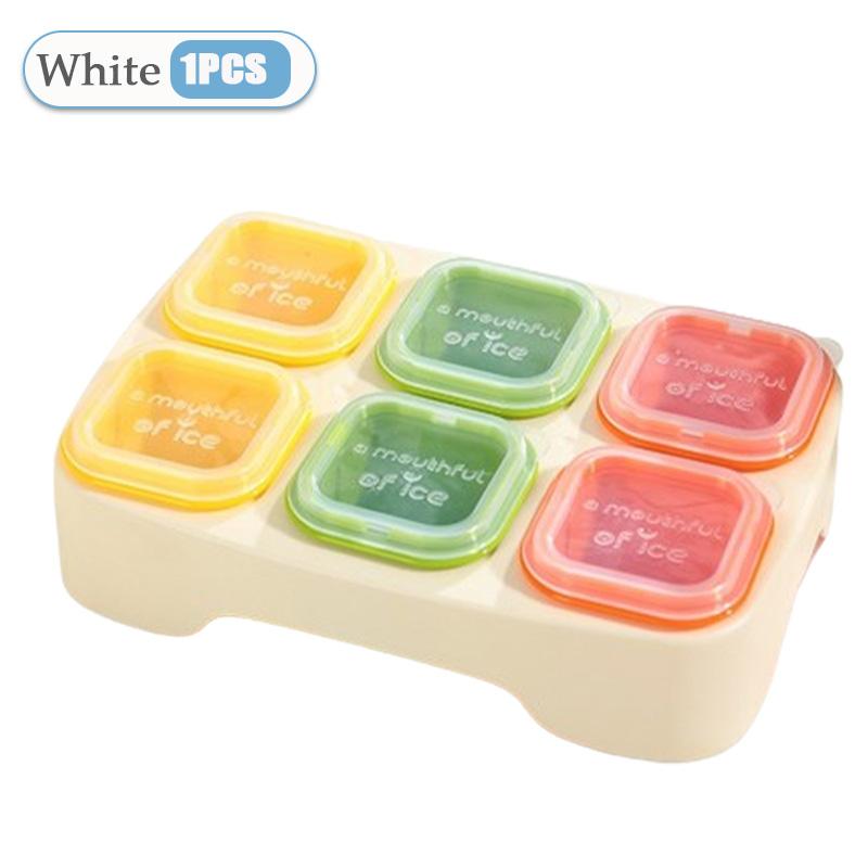 1-4 шт. Мини-форма для льда, квадратная форма для хоккея с шайбой, форма для желе, пудинга, йогурта, форма для кубиков льда, многоразовый гаджет для заморозки для напитков с виски