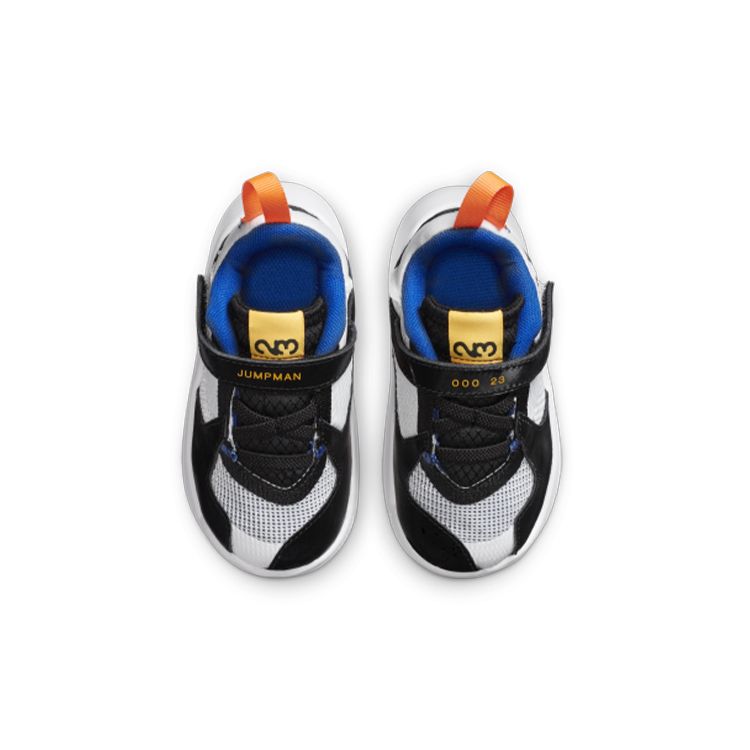 Jordan Delta Durable Low-Top Sports Casual Shoes Baby Sneaker Black White Orange CT1567-140