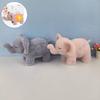 Baby Vocalizing Breathing Elephant Soothes Plush Toy Cute Cartoon Baby Sleep