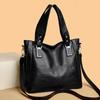 Cross-border Women's Handbag 2025 - Large Capacity Soft Leather Tote and Crossbody Bag