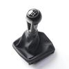 Ручка переключения передач для автомобиля 5 6 скоростей Для SEAT IBIZA IV (6Дж) 2009 2010 2011 2012-2017 С Пыльником Чехол Кожаный Чехол Аксессуар