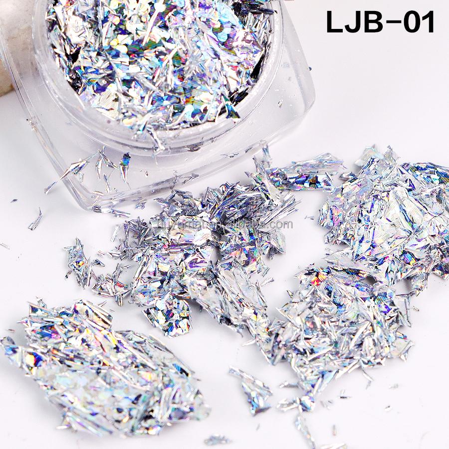 22 Colors Super Thin Shiny Gold Gold Leaf Flakes Nail Gold Foil Flakes for Nail Art Resin Craft Decoration