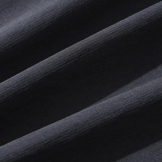 Men Pants Elastic Waist Quick-drying Loose Solid Color Pockets Stretchy Daily Wear Casual