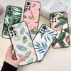Retro Flower Leaf Phone Case For iPhone Samsung Galaxy Redmi Xiaomi Note S A 7 8 9 10 11 12 13 14 15 16 20 21 22 23 53 54 Pro Max Plus Ultra TPU Soft