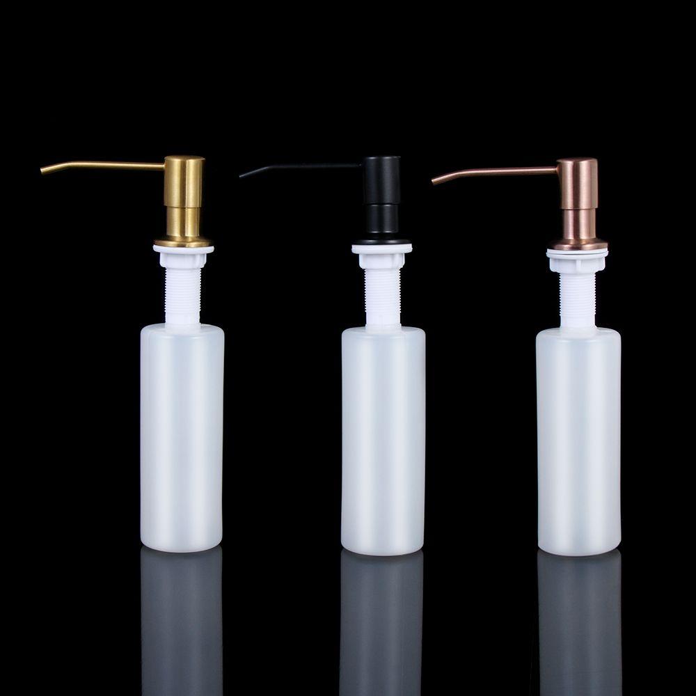Аксессуары для ванной из нержавеющей стали Кухонные принадлежности Бутылка для хранения лосьона Дозатор для мыла для раковины