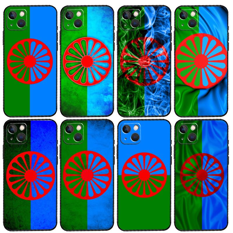 Gypsy Romani Roma Flag Case For OnePlus 15 R 13 R 12R 10R 8T 10T 13T 12 11 10 Pro Nord 5 CE 4 3 2 Lite N20 N30 Cover