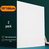5-Piece Acrylic Oil Painting Set: Blank Cotton & Linen Canvas Panels with Large Frame