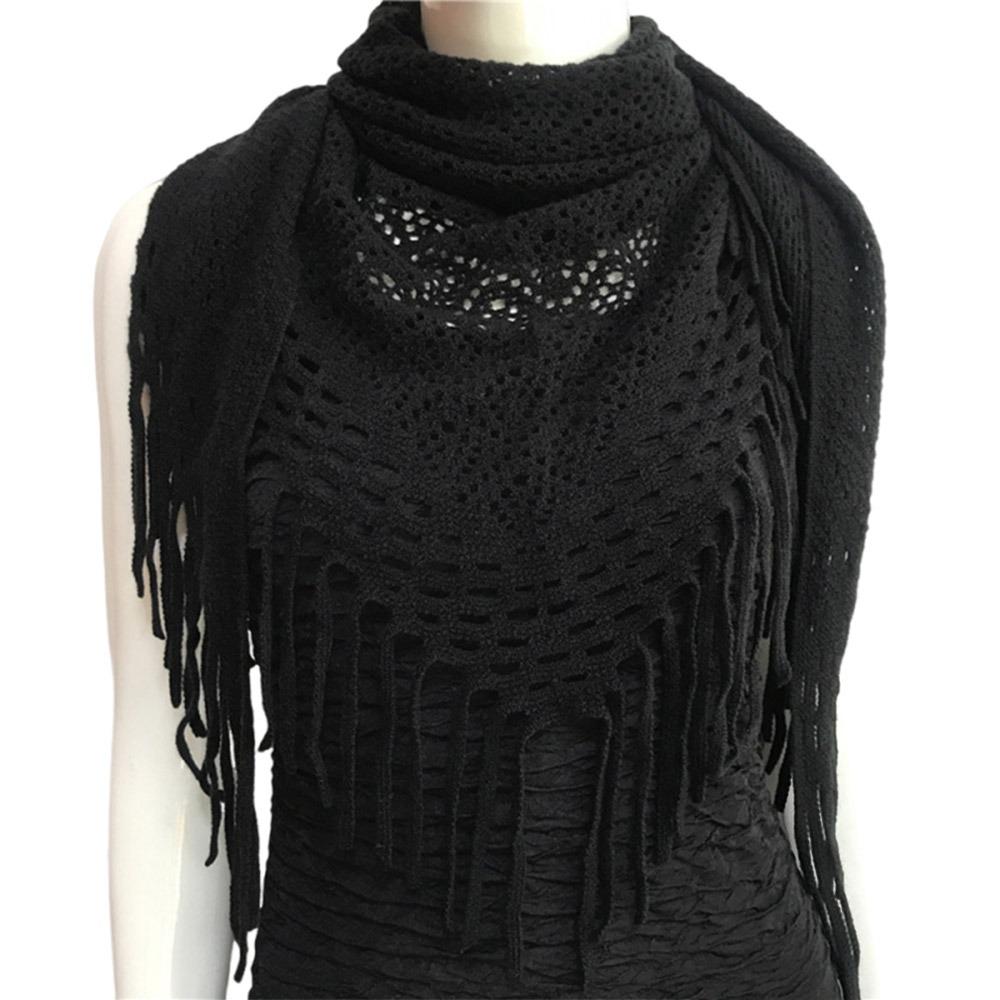 Windproof Thermal Neck Warmer Bib Temperament Cardigan Triangle Scarves Shawl Women Lady Girl