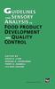 Книга Guidelines for Sensory Analysis In Food Product Development and Quality Control