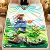 Flannel BlanketPlants vs. Zombies Warm Soft Throw Blanket for Indoor Sofa Bed Living Room Use