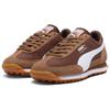 Puma Easy Rider Замша Нейлон Женский Высокий Кофейный Белый Эспрессо Коричневый 400331-05