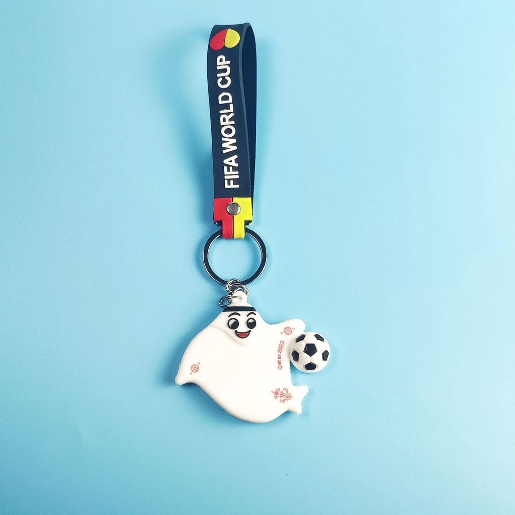 Qatar 2022 Football Mascot Laeeb Keychain Fans Children Toy Christmas Gift