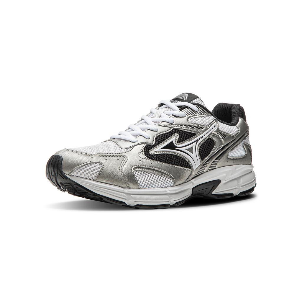 Mizuno Скорость 2K Ретро Спортивные Удобные Дышащие Универсальные Низкие Кроссовки Унисекс Черный Серебристый D1GH252904