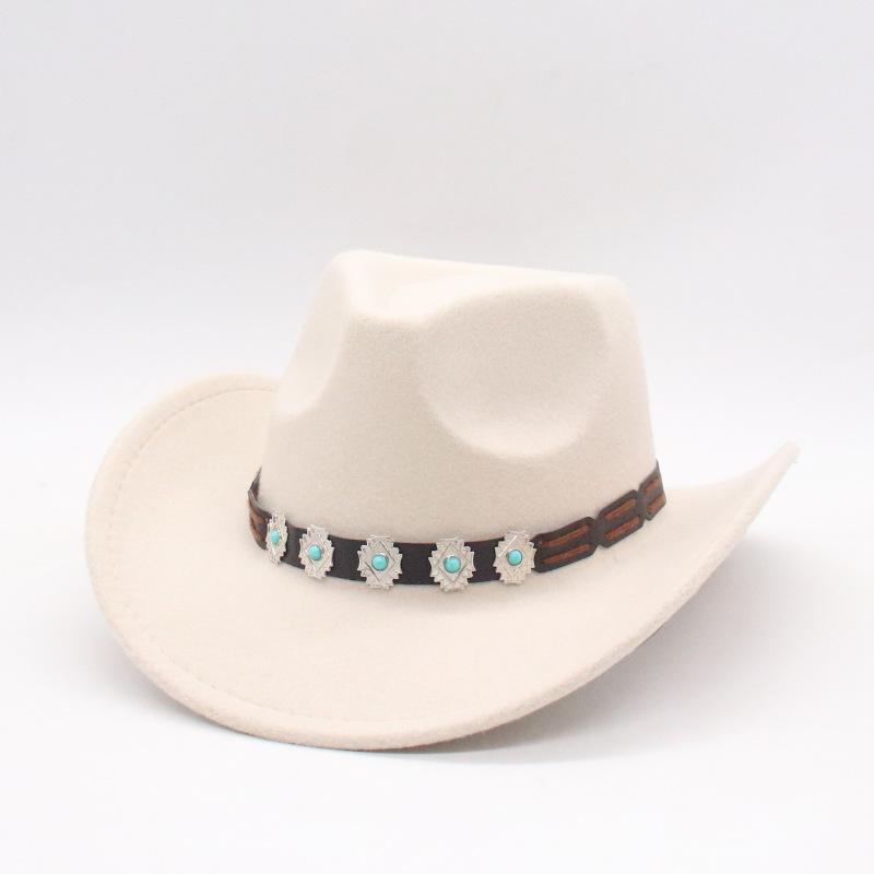 Vintage Ethnic Style British Panama Hat Hat With Hat Ring Clothing Hat Peach Heart Top Jazz Hat