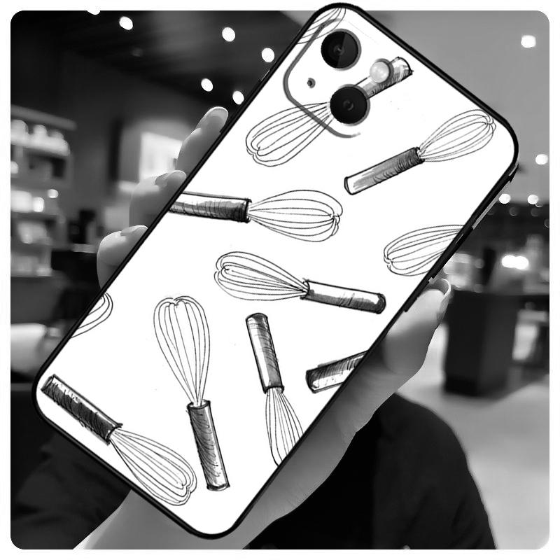 Чехол-кейс для кухонных ножей шеф-повара для iPhone 17 Pro Max 15 14 13 11 12 16 Pro Max mini 15 16 Plus 16e 17 Air Чехол для телефона