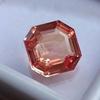 Natural Madagascar Pinkish-Peach Morganite Octagon Cut 9-10 Ct Gemstone