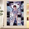 Anime SSerial Experiments Llain Colorful Tapestry Wall Hanging Cheap Hippie Wall Hanging Bohemian Wall Tapestries Mandala