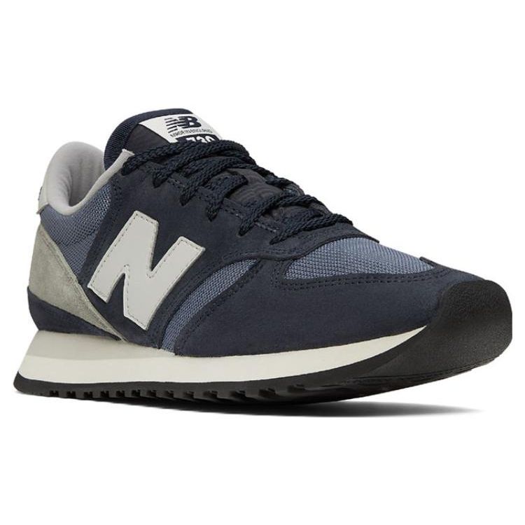 New Balance 730 MiUK Темно-белые серые мужские кроссовки Синие M730NNG