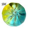 Colorful Decorative Art Piece Bun Squeeze Toys for Stress Relief, Soft TPR Sensory Fine Texture Glass Craft Fidget Toys, Decompression Office