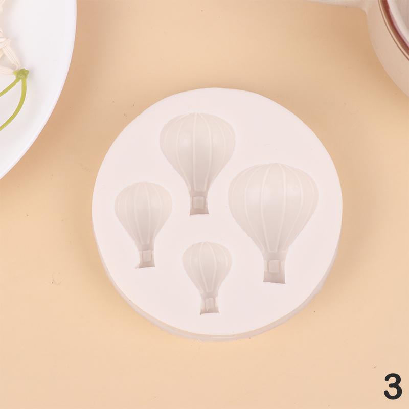 1Pc Hot Air Balloon Silicone Mold DIY Fondant Cake Decoration Tool Chocolate Fudge Mold Sugarcraft Bakeware Kitchen Tool