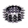 Three-row Rivet Cone Bracelets Y2K Jewelry Goth Rock Bangle Fashion Punk Style Bracelets  Hip-hop