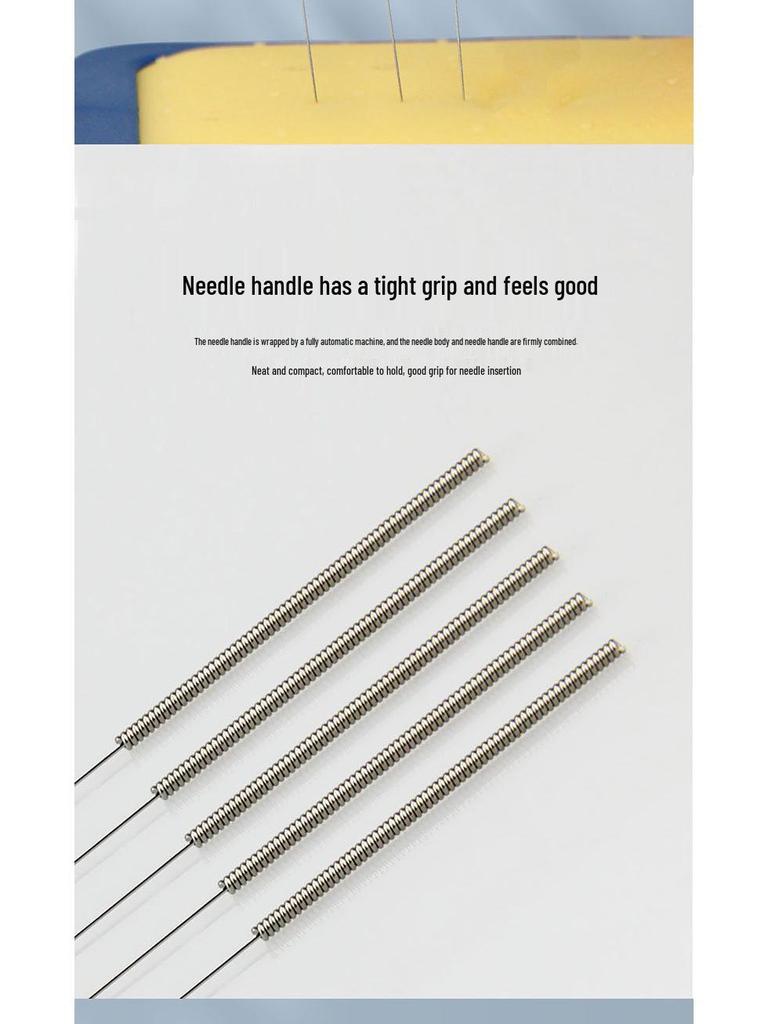 Хуачэн Стерильные Одноразовые Иглы для Акупунктуры Филиформ, 200/10 упаковок