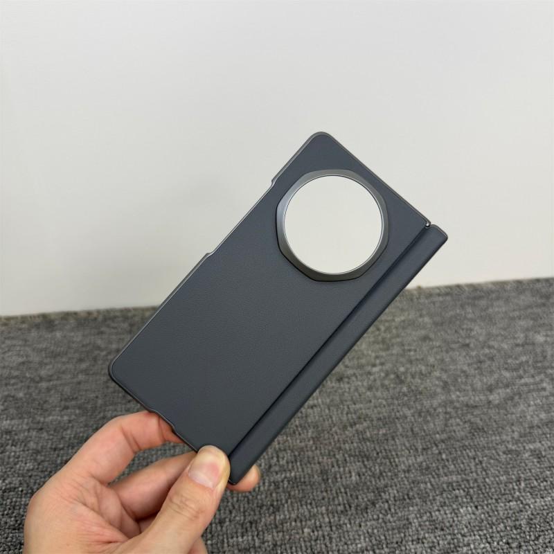 Slim Ultra-Suede Foldable Phone Case Honor Magic V6 V5 V3 Minimalist Design With Handcrafted Edge Protection