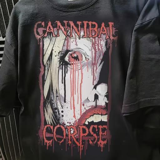 Vintage Cannibal Corpse Band Cotton Shirt Unisex Albums S to 5XL CM084 Unisex T-Shirt