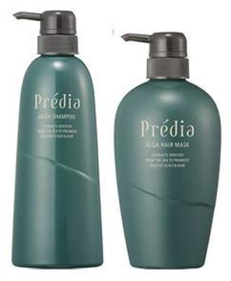 Kose Predia Algae Shampoo Color Care 600 мл. Маска для волос Color Care 630 г. Набор для лечения шампунем [Набор] +