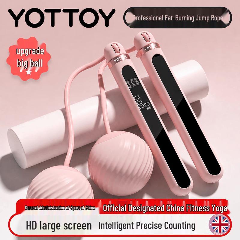 Беспроводная скакалка yottoy с умным счетчиком