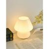 Modern Pink/Yellow/White Led Striped Glass Table Lamp Bedside Table Decoration for Bedroom Mood Light Small Dining Table Light