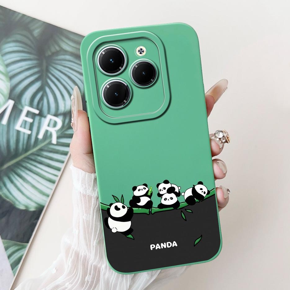 Чехол для Tecno Spark 20 Pro KJ6 Милые Животные Мультяшная Обложка Мягкий ТПУ Чехол для Телефона Для Tecno Spark 20C Spark20 Pro Plus Fundas Coque