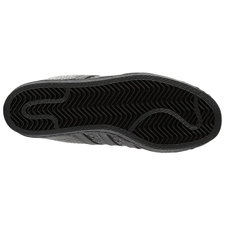 Adidas Оригинальные Superstar Up Нескользящие Износостойкие Кроссовки на Высоком Каблуке Черные Женские S76404