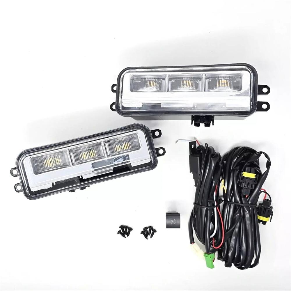 For 2024-2025 Toyota Tacoma LED Fog Lights Kit W/ Amber LED Signal Lights Wires