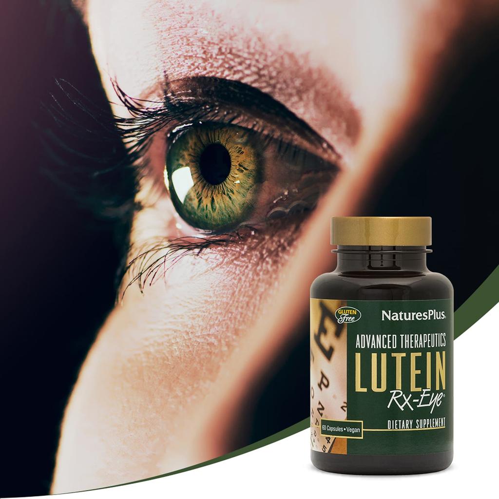 NaturesPlus, Advanced Therapeutics, Лютеин RX-Eye, 60 капсул
