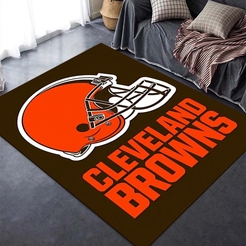 Cleveland Browns Carpet Rug For Living Room Bedroom Home Sofa Decorationkids Play Nonslip Floor Mat